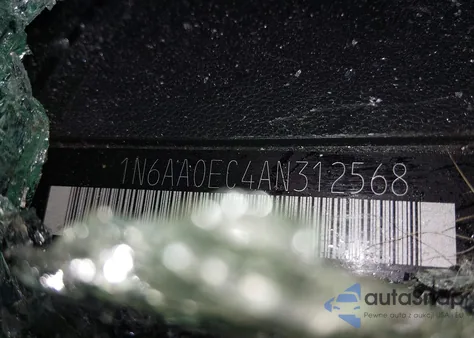 2010 Nissan Titan Se из США, поврежденный, VIN 1N6AA0EC4AN312568